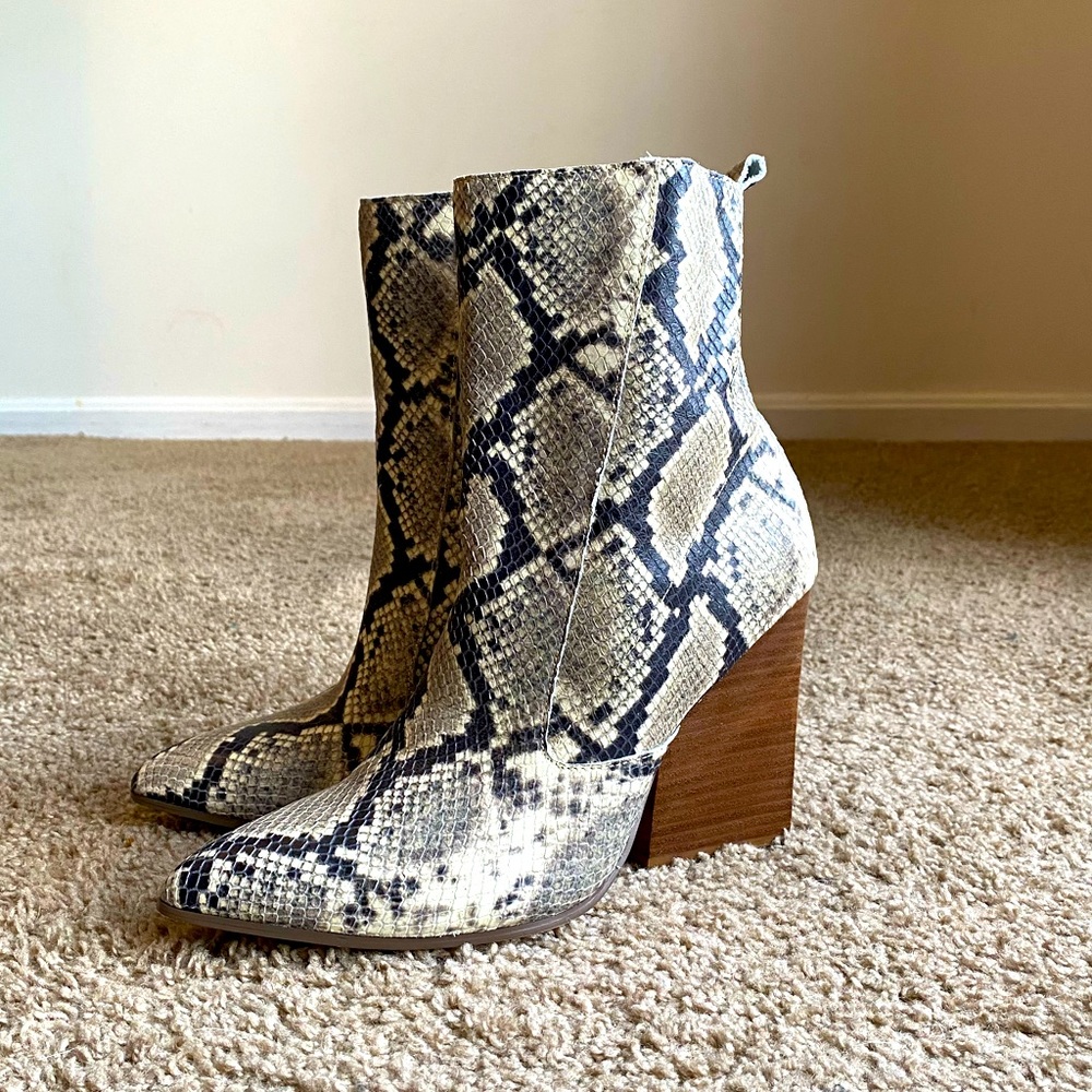 Bleecker & Bond Python Bootie